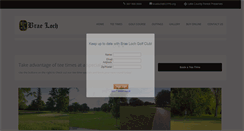 Desktop Screenshot of braelochgolfclub.org