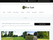 Tablet Screenshot of braelochgolfclub.org